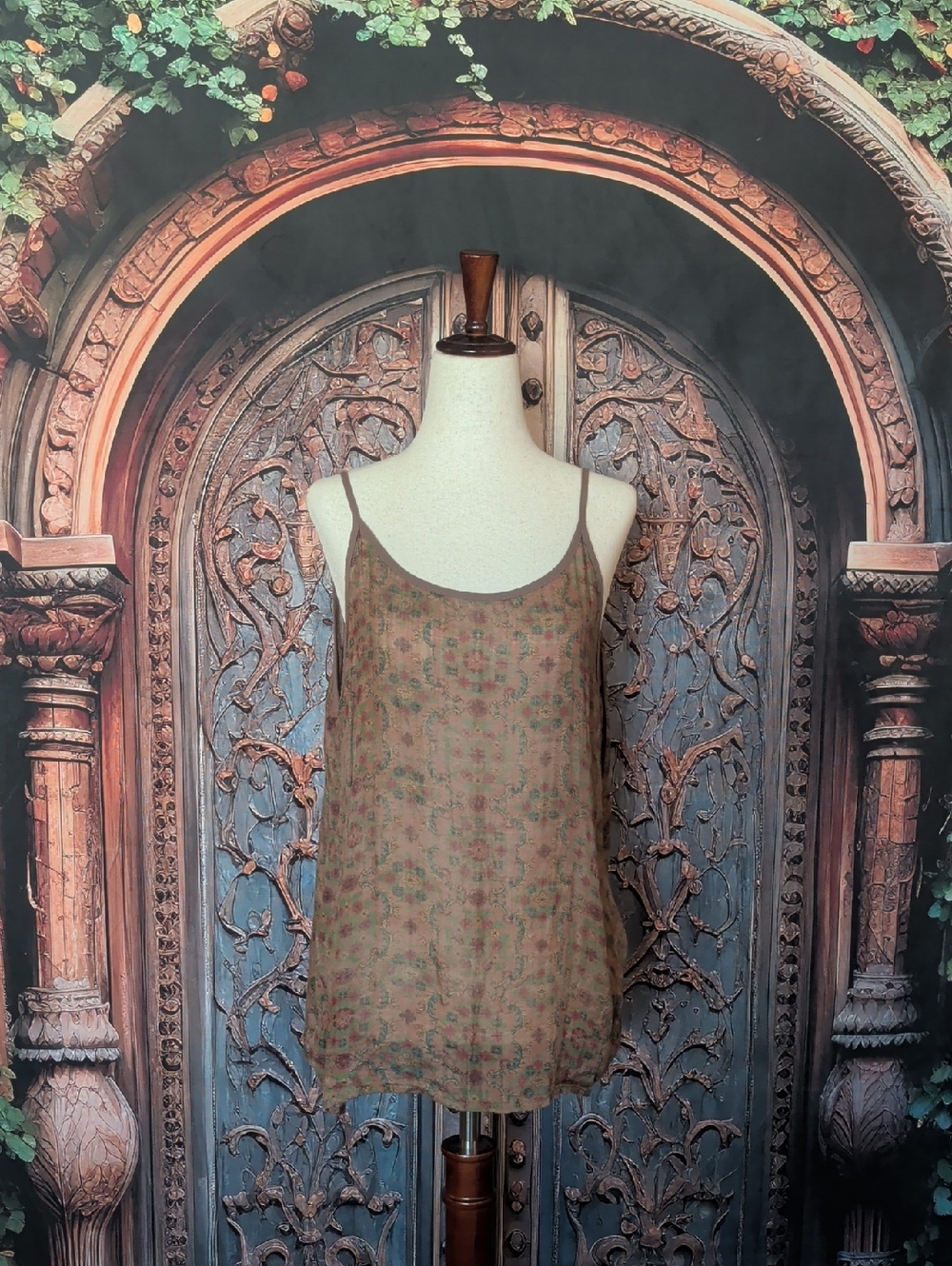 Boho Floral Layering Tank